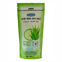 Siam Yoko Солевой скраб для тела c экстрактом алоэ вера / Argussy Aloe vera Spa Salt, 300 г