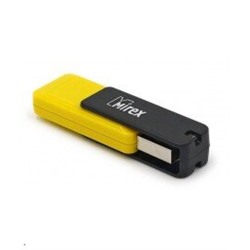 *USB2.0 FlashDrives16Gb Mirex CITY YELLOW