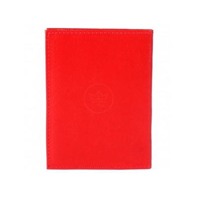 Обложка для автодокументов Premier-О-70 натуральная кожа красный ладья (35)  214152