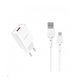 *Блок пит USB сетевой SENDEM OG02 Белый Micro USB (5В, 3100mA, + кабель MicroUSB)