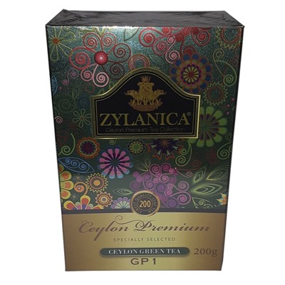 Чай                                        Zylanica                                        Ceylon Premium Collection 200 гр. зеленый, картон (15)