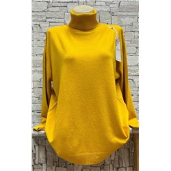 ЖЕНСКАЯ ВОДОЛАЗКА состав: 48% CASHMERE 29 %WOOL 18% COTTON 5% ELASTANE