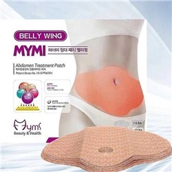 Пластырь для похудения и уменьшения целлюлита (Belly wing Mymi Wonder Patch) 31 х 20 см 5 шт