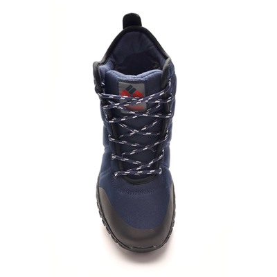 s CLM TA21009-4 Ботинки син текстиль, подклад иск мех