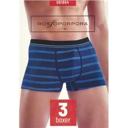 Трусы боксеры (шорты), Rosso Porpora, UB1864-3шт оптом