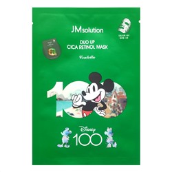 JMsolution Тканевая маска для лица с ретинолом и центеллой / Disney100 Duo Up Cica Retinol Centella, 30 мл