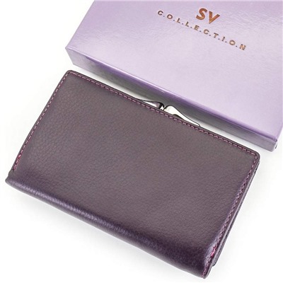 Маленький женский кожаный кошелек SV СВ 1001-1020