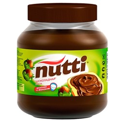 Кондитерские изделия                                        Nutti                                        Шоколадная паста Nutti 330 гр., ст. (12)