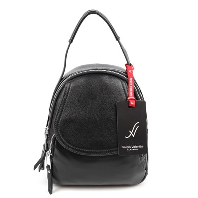 Женский кожаный рюкзак SV-13062 Блек