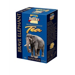 Чай                                        Battler                                        Черный слон Super Pekoe "Храбрый слон" (1216) 90 гр.черный (50)