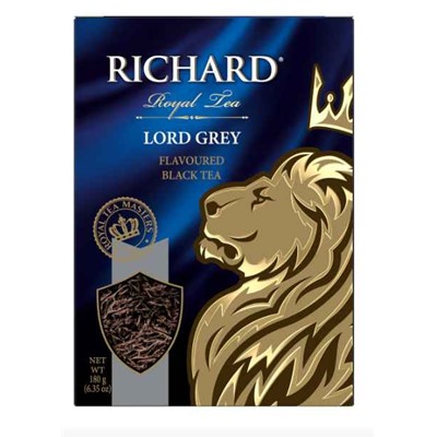 Чай                                        Richard                                        Royal Lord Grey 180 гр. черный (12) 102247