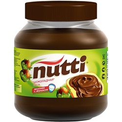 Кондитерские изделия                                        Nutti                                        Шоколадная паста Nutti 700 гр., ст. (9)