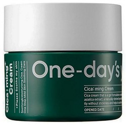 One-days you Крем для лица с экстрактом центеллы / Cica:ming Cream, 50 мл