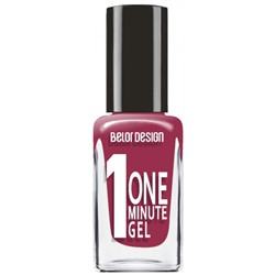Лак для ногтей Belor Design (Белор Дизайн) One minute gel (10 мл), тон 218