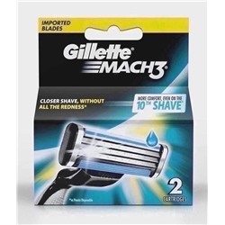 Gillette Mach3 / Turbo 2шт