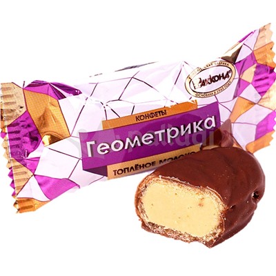 Кондитерские изделия                                        Акконд                                        Конфеты "Геометрика" со вкусом топл.молока 3 кг.