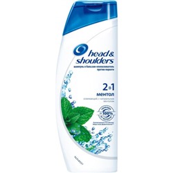 Шампунь для волос Head and Shoulders (Хед Энд Шолдерс) Ментол 2 в 1 200 мл