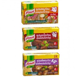 Тайские бульонные кубики Knor - говяжьи или свиные 2 шт