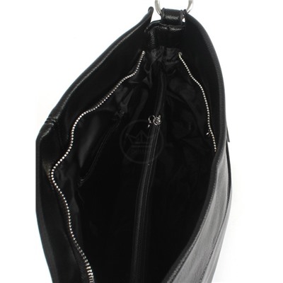 Сумка женская искусственная кожа FR-3892-L,  1отд+карм/перег,  плечевой ремень,  черный 258355