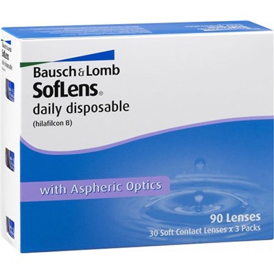 Soflens daily disposable (90 шт.)  Bausch + Lomb