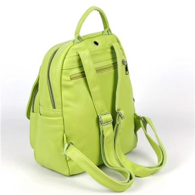 Женский рюкзак из эко кожи Z166-2 Светло-Зеленый