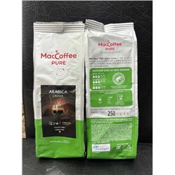 Maccoffee Pure молотый кофе из 100% Арабика 250гр