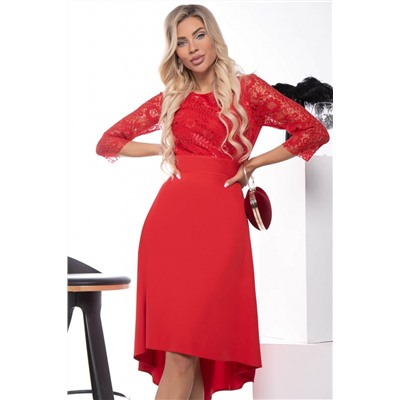 Платье Лика (красное) П7520