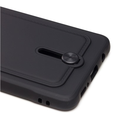 Чехол-накладка SC304 с картхолдером для "Samsung SM-A515 Galaxy A51 4G" (black)