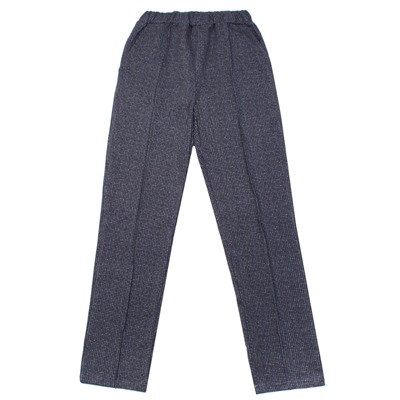 брюки 1ПББ837258н; гусиная лапка мелкая текстильная синий