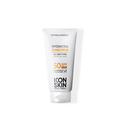 ICON SKIN Увлажняющий солнцезащитный крем SPF 50, 50 мл