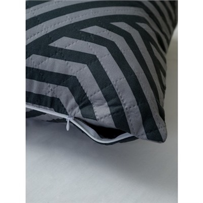 Чехол декоративный для подушки с молнией, ультрастеп 5953-2B 45/45 см