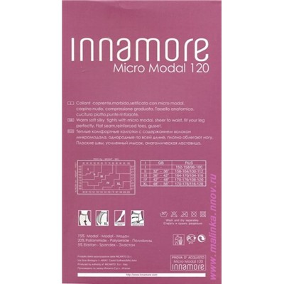 Колготки теплые, Innamore, Micromodal оптом