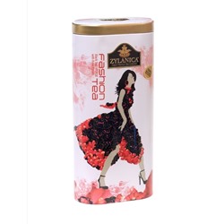 Чай                                        Zylanica                                        Fashion Collection Pekoe черн. с лепестками роз (Rose), 100 гр. ж/б (12)