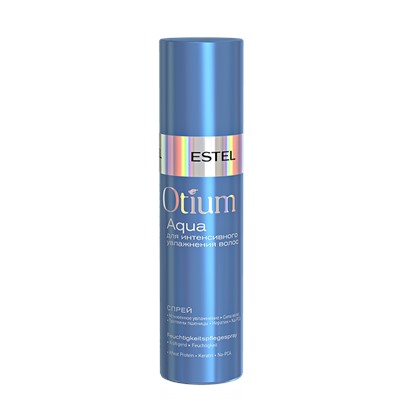 OTM.37 Спрей для интенсивного увлажнения волос OTIUM AQUA, 200 мл
