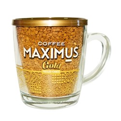 Кофе                                        Maximus                                        Сублимированный в стек.кружке "Gold" 70 гр. (12)