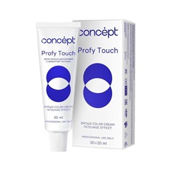 Concept Profy Touch Крем-краска для бровей с эффектом татуажа / Brows Color Cream Tatouage Effect Dark Gray