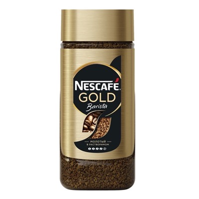 Кофе                                        Nescafe                                        Голд Barista Style 85 гр. с доб. молотого стекло (6) /403