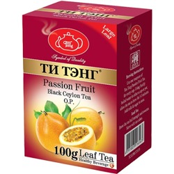 Чай                                        Титэнг                                        Пэшн фрут 100 гр. черный (5пч)(116563) (100)