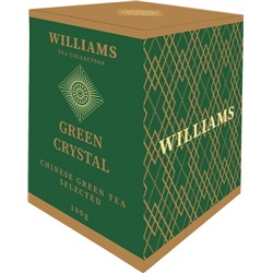 Чай                                        Williams                                        CRYSTAL GREEN 100 гр зеленый, картон (24) (0805) ЖЦ