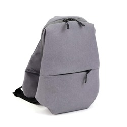 Мужская текстильная сумка слинг 011 Светло-Серый