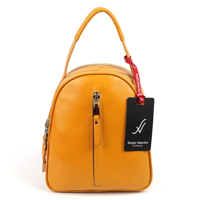 Женский кожаный рюкзак SV-13061 Елоу