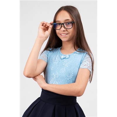 Блузка для девочки SP голубой №Н-63102