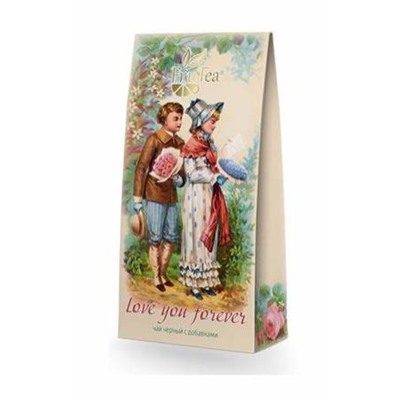 Чай                                        Fru tea                                        "Любовь навсегда" черный 50 гр. картон (10)