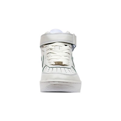 Кроссовки NN A Force 1 Mid 07 White Leather арт 5001-1