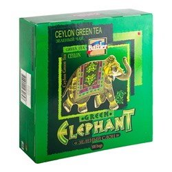 Чай                                        Battler                                        Зелёный Слон (3175) 100 пак.*2 гр. зеленый (6) ШЛ