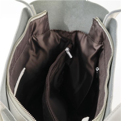 Женская кожаная сумка шоппер 1811 Вайт