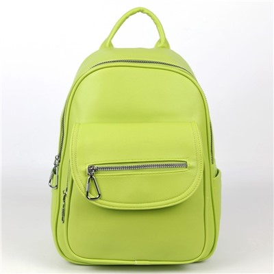 Женский рюкзак из эко кожи 8961 Светло-Зеленый
