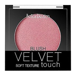 Румяна для лица Belor Design Velvet Touch, тон 105 бархатная роза