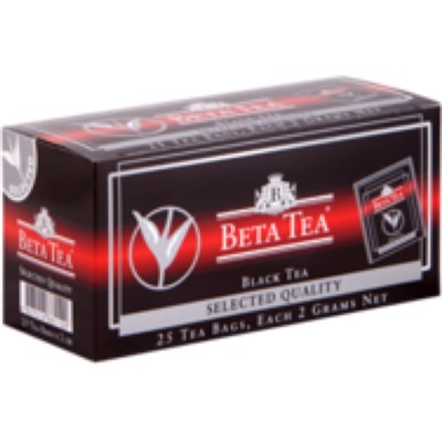 Чай                                        Beta tea                                        Отборное качество 25 пак.*2 гр. черный (24)
