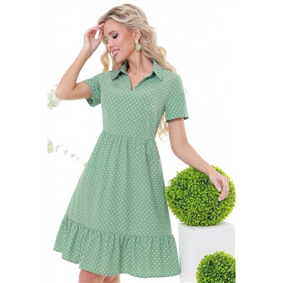 Платье Серо-зелёный
